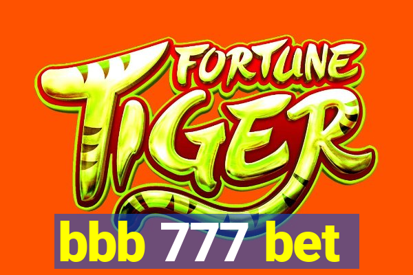 bbb 777 bet